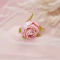 Rosa künstlicher Blumenkopf für DIY Handwerk Hochzeit Heimdekoration Blumen Design - Stil 3
