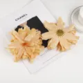 Künstliche Pfingstrosen Blütenköpfe Seidenblumen für DIY Hochzeit Heimdeko Fotografie. - Champagner