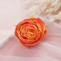 Künstlicher Rosenblütenkopf für DIY-Bastelarbeiten, Hintergrunddekor und Fotorequisiten. - Stil 6