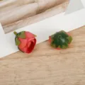 Artificial rose flower heads for DIY crafts, mini fake floral buds for home decor and accessories. - Style 14