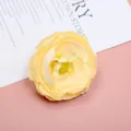 Yellow artificial flower head for DIY crafts home decor and photography props item SKU - Yellow