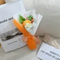 Mini Seifenblumen Rosenstrauß Geschenk, charmante künstliche Rose für Geburtstag Party. - Gelb