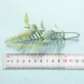 Artificial green leaf plant branch for home decor and DIY floral arrangement 13cm - Style 15