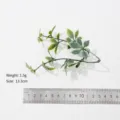 Artificial green leaf plant DIY handmade material simulated plant home decor foliage branch - Style 1