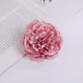 Nahaufnahme des rosa künstlichen Seidenpfingstrosen-Blütenkopfes, ideal für Blumendekorationen. - Stil 6