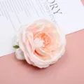 Artificial Peony Flower Head Silk Fake Peony DIY Craft Wedding Decor Pink Flower 1 Pcs - Style 7