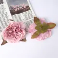 Künstliche Rosenkopf Blumen in Rosa für Hochzeitsdekoration, DIY Gestecke und Blumenwände. - Rosa Verlauf