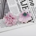 Künstliche Pflaumenblüte Blumenköpfe Seide gefälschte Blumen für Hochzeit Heimdekoration - Stil 5