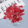 Artificial red hydrangea flower heads DIY craft material for wedding party decoration - Style 8