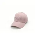 Rosa Baumwolle Weiche Kappe Freizeithut Bestickte Baseballcap Unisex Alltag Neu - Verstellbar / Altrosa