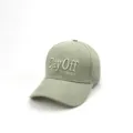 Salbeigrüne bestickte Baseballcap, lässige weiche Dad Hat mit witzigem Spruch für den Alltag. - Verstellbar / Olivgrün