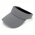 Chapeau visière gris, casquette vide respirante pour le sport en plein air et voyage. - Réglable / Gris foncé