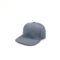 Graue Hip-Hop-Mütze mit flacher Krempe und seitlichen Belüftungslöchern für Outdoor. - Grau