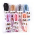 Heatless Hair Curler Satin Curling Rod Headband Sleep Soft Waves Hair Rollers Set - Random Color