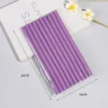 Professional hair perm rods spiral hair rollers salon hairdressing curling tool set - Universal Rod 1.4x24CM (10 Pcs/Pack) / Light Purple