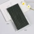 Professional hair cold perm spiral rods, durable soft rollers for salon use, packaged securely. - Universal Rod 1.4x24CM (10 Pcs/Pack) / Dark Green