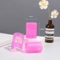 Korean style pink hair rollers set, plastic fluffy hair curlers for bangs and styling. - 4.4cm 6 Pack / Pink