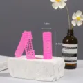 Pink plastic hair rollers for bangs styling, lightweight mesh design for easy diy use. - 1.8 / Pink