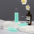 Plastic hair rollers with clip mint green fluffy bangs curlers hair styling tools 3pcs - 12 Pieces/Pack / Green