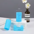 Blue plastic hair roller curlers for bangs and styling, lightweight and easy to use for daily hair care. - 3.6cm (6 Pieces/Pack) / Blue