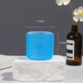 Blue plastic hair roller magic curler for DIY styling, diameter 5.5cm height 6.2cm variant. - 5.5cm Hair Roller / 6 Pieces Pack / Random Color