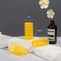 Plastic hair rollers self grip curlers professional salon styling tools yellow 3cm by 6.8cm set - 8 Pieces/Pack / Yellow