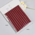 Cold wave perm rods set hair curling rollers for professional salon styling tools 24x20cm red - Universal Rod 2.0x24CM (10 Pieces/Pack in OPP) / Jujube Red