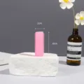 Pink nylon sponge velcro hair roller curler 2x6cm for DIY hair styling, salon and home use. - 2.0cm 6 Pcs/Pack / Random Color