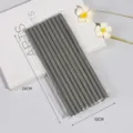 Gray octopus heatless hair curler set in transparent bag, professional styling tool. - 10 Pieces/Pack / Gray