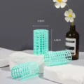 Mint green hair rollers with teeth, air bangs hair curlers, practical hair styling tools. - 6 Pieces (3.6cm) / Green