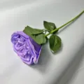 Paarse kunstmatige zeep roos bloem voor thuis bruiloft feest decoratie Valentijnsdag cadeau. - Austin Lichtpaars