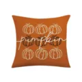 Fall pumpkin throw pillow cover orange autumn harvest Thanksgiving home sofa cushion case - Style 2 / 45*45cm (Throw Pillow Cover) Without Insert