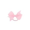 Détail élastique cheveux nœud ruban rose, accessoire cheveux nœud gros-grain pour filles. - Rose vif