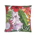 Luxurious double-sided floral print peach skin velvet throw pillow cover for home sofa decor - Style 4 / 45*45cm (Throw Pillow Cover) Without Insert