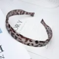Foldable leopard print headband for women anti-slip hair hoop daily styling hair accessories - Light Tortoiseshell
