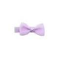 Cute purple bow hair clip for girls, handmade grosgrain ribbon hair accessory for toddlers. - Light Purple (1#)