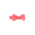 Cute solid color baby hair clip with bow, non-slip ribbon wrapped design for daily wear. - Light Pink (18#)