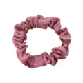 Elastico per capelli in raso malva, accessorio capelli stile retro effetto seta donna. - Codice 62