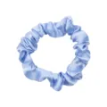Gommino per capelli in raso azzurro chiaro da donna stile minimalista effetto seta supporto - 90#