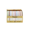 10 Rollen Washi Klebeband Set 5mmx2m Dekorativ Rahmen Naht Muster Schreibwaren Basteln - Qingzhi - 03