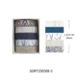 Set aus 5 dekorativen Washi-Bändern mit Vintage-Geometrie- und Punktmustern für kreative DIYs. - Sujian-3