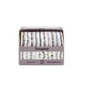 Set di 10 rotoli di nastro washi floreale sottile, 5mm x 2m nastro adesivo decorativo per journaling. - Qingzhi - 10