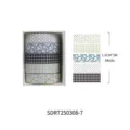 Washi Tapes Set für Tagebuch DIY, dekorative Klebeband Rollen, 1,0cm x 2m Bastelbedarf. - Sujian-7