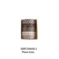 Retro Washi Klebeband Set im Stil Plane Trees, dekorative Tagebuch Abdeckbänder Rollen. - 5 Rollen / Paulowniaholz