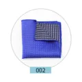 Klassiek blauw gepunkt pochet voor heren trouwpak zakdoek zak accessoire detail - Kleur 002