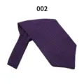 Men's business purple polka dot ascot tie, classic British style formal necktie for suits. - 002 (Deep Purple Polka Dot)