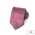 Classica cravatta da uomo retro paisley business abbigliamento formale cravatta in seta - Colore 005