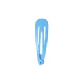 Hellblaue Metall Tropfen BB Haarklammer fuer Kinder niedliches glänzendes Haaraccessoire - Aqua