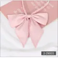 Farfallino per uniforme JK a pois rosa, simpatico accessorio con nastro da marinaio. - 003 Rosa