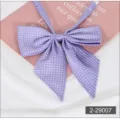 Purple polka dot bow tie for JK uniform and sailor suit cute student collar accessory. - 007 Purple